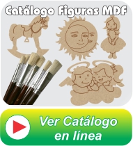 figuras madera mdf